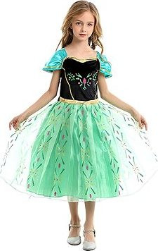 FunCo Dětský kostým Anna Frozen, Premium, L