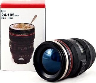 Hrnček pre fotografov – Objektív