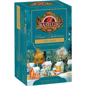BASILUR Christmas Fruit Hot Apple 20× 1,8 g, prebal