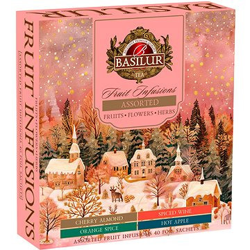 BASILUR Christmas Fruit Assorted 40× 1,8 g, prebal