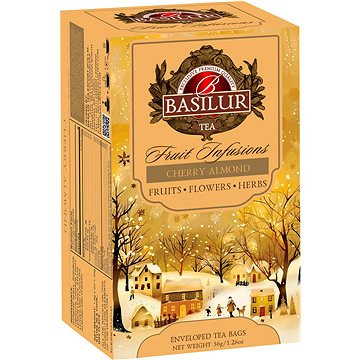 BASILUR Christmas Fruit Cherry Almond 20× 1,8 g, prebal