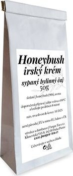 Pangea Tea sypaný čaj Honeybush írsky krém 50 g