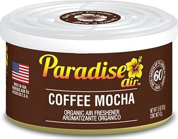 Paradise Air Organic Air Freshener, vôňa Coffee Mocha