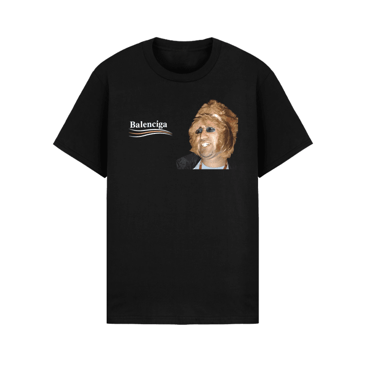 Smart DMS tričko Balenciga Čierna S