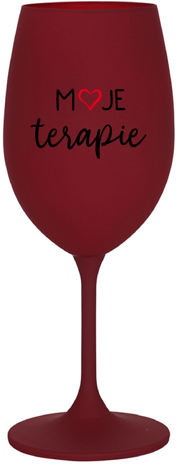 MY THERAPY - burgundský pohár na víno 350 ml