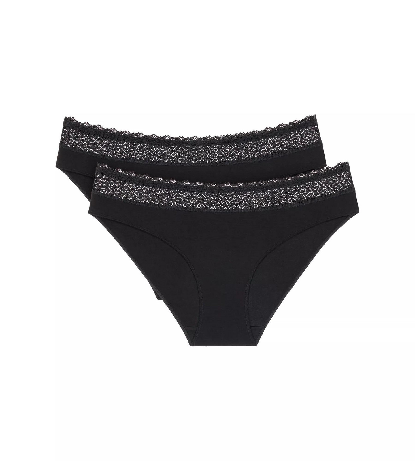 Dámske nohavičky Feel of Modal Tai 2P - BLACK - black 0004 - TRIUMPH BLACK XL