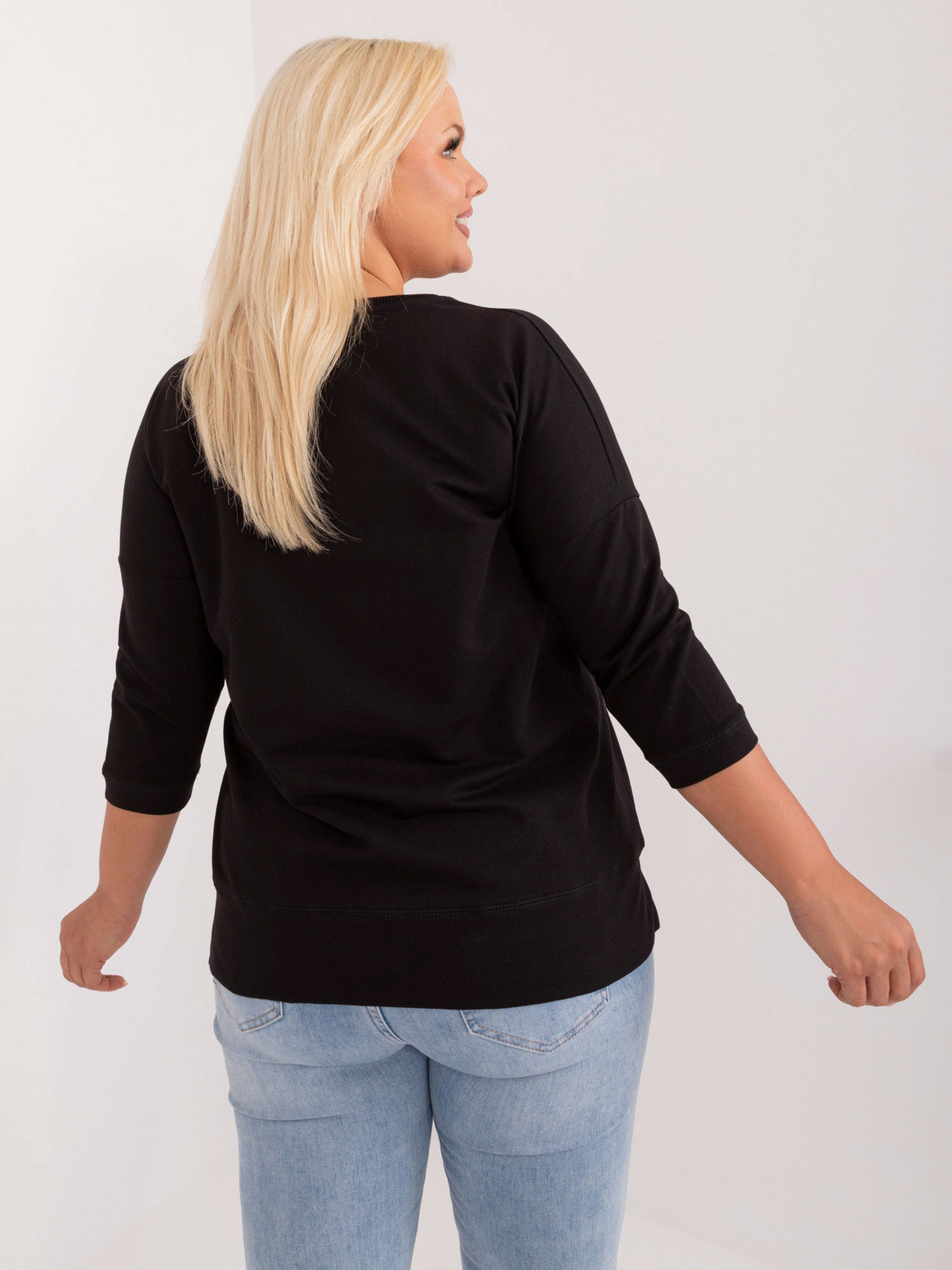 Blúzka RV BZ 9221.95 čierna jedna velikost