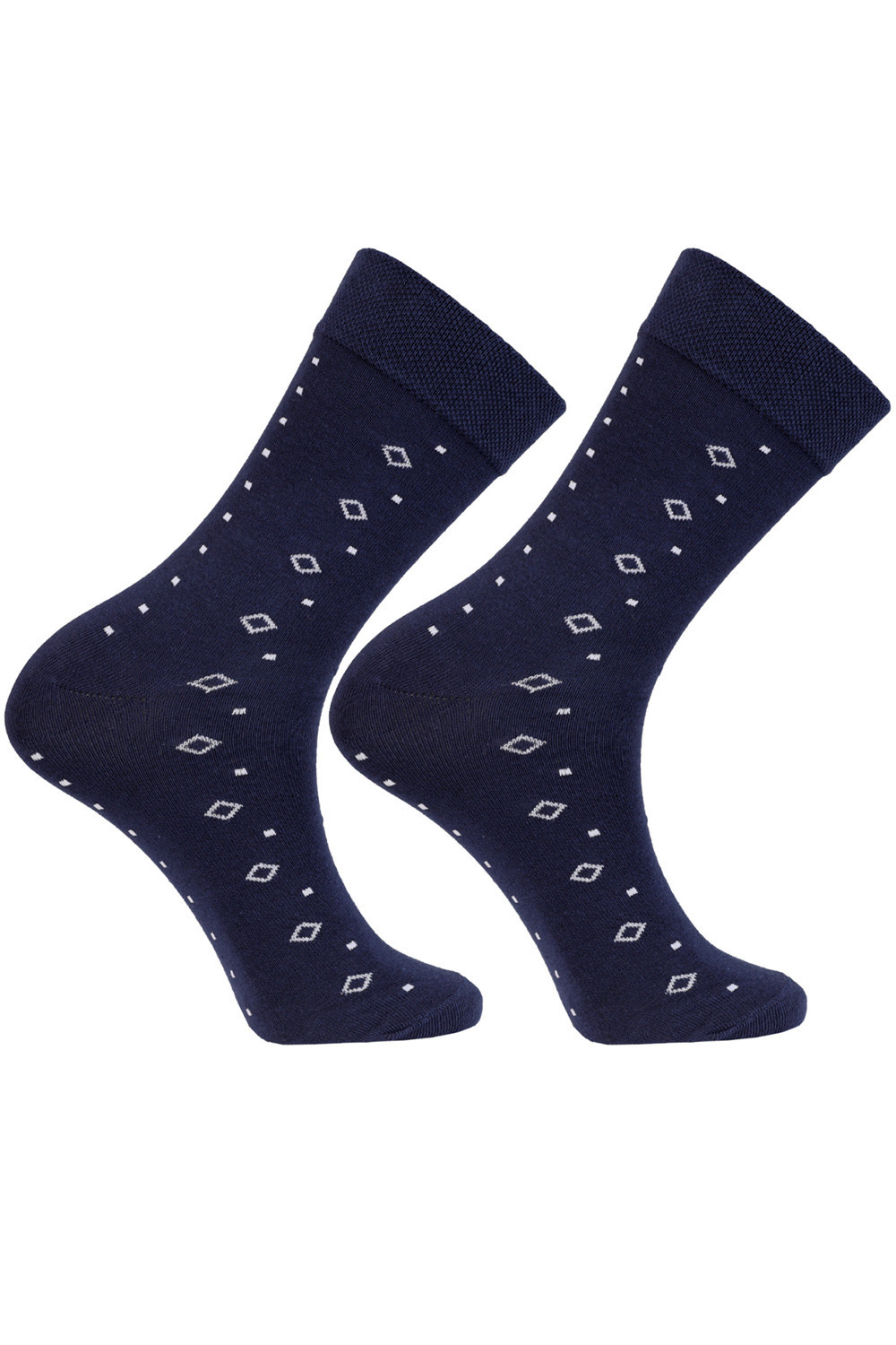 Moraj CML400-006 kolor:patt 2-navy/kwadraty i romby 39-42