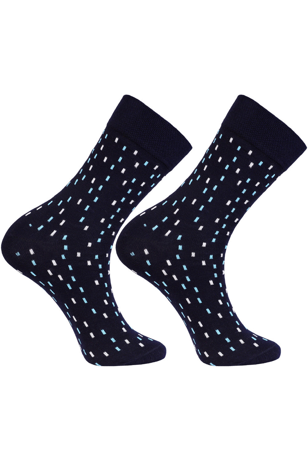Moraj CML400-015 kolor:patt 2-navy/prostokąty 39-42