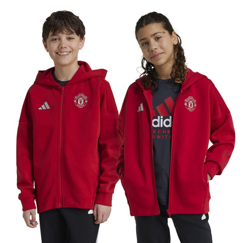 Adidas Manchester United Anthem Jacket Jr IT4188 140 cm