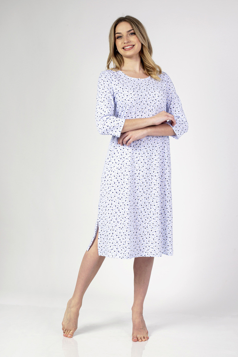 Dámska nočná košeľa Regina 137 3/4 M-XL Z25 meruňka XL