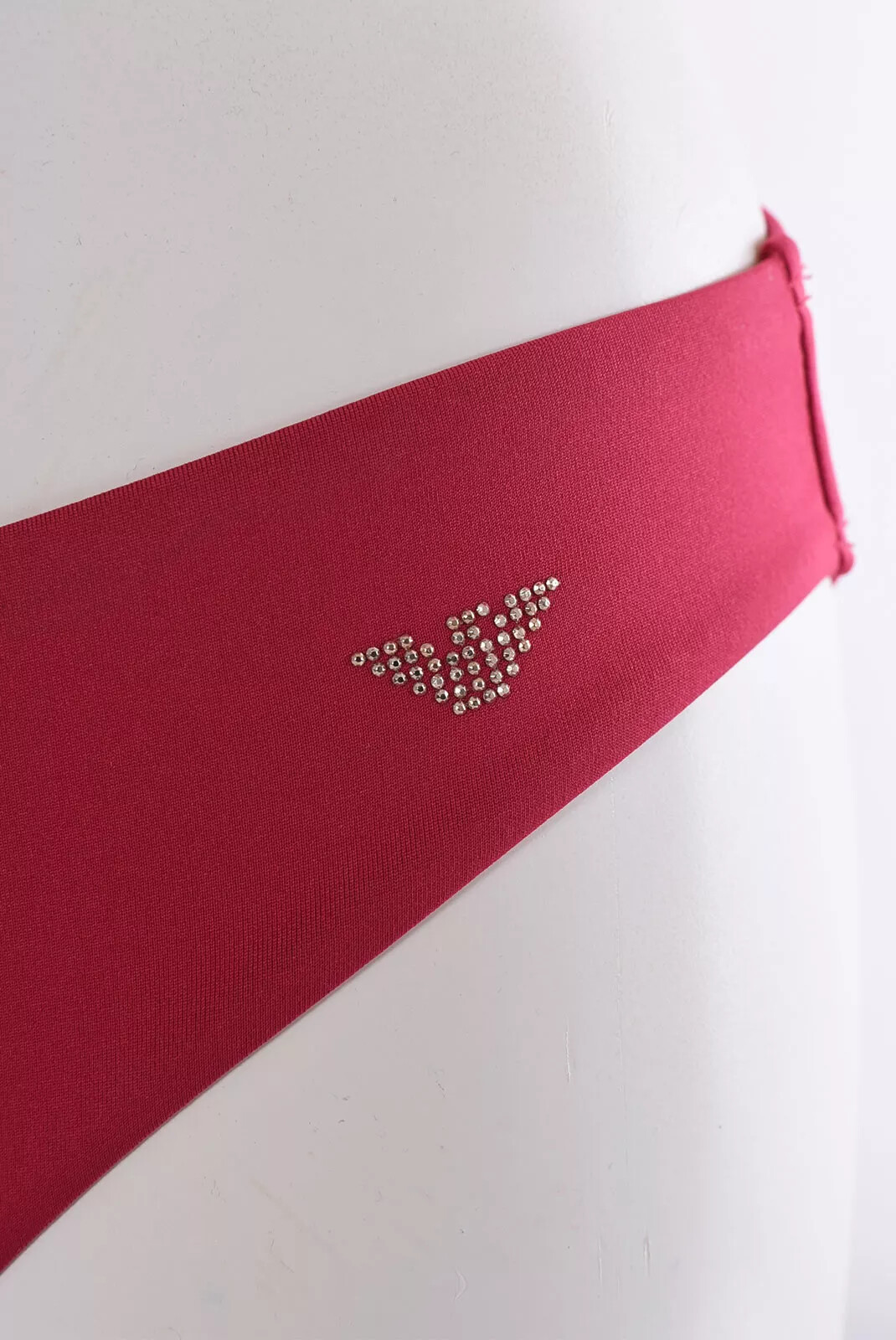 Dámske dvojdielne plavky 262456 4R301 01975 Raspberry - Emporio Armani S