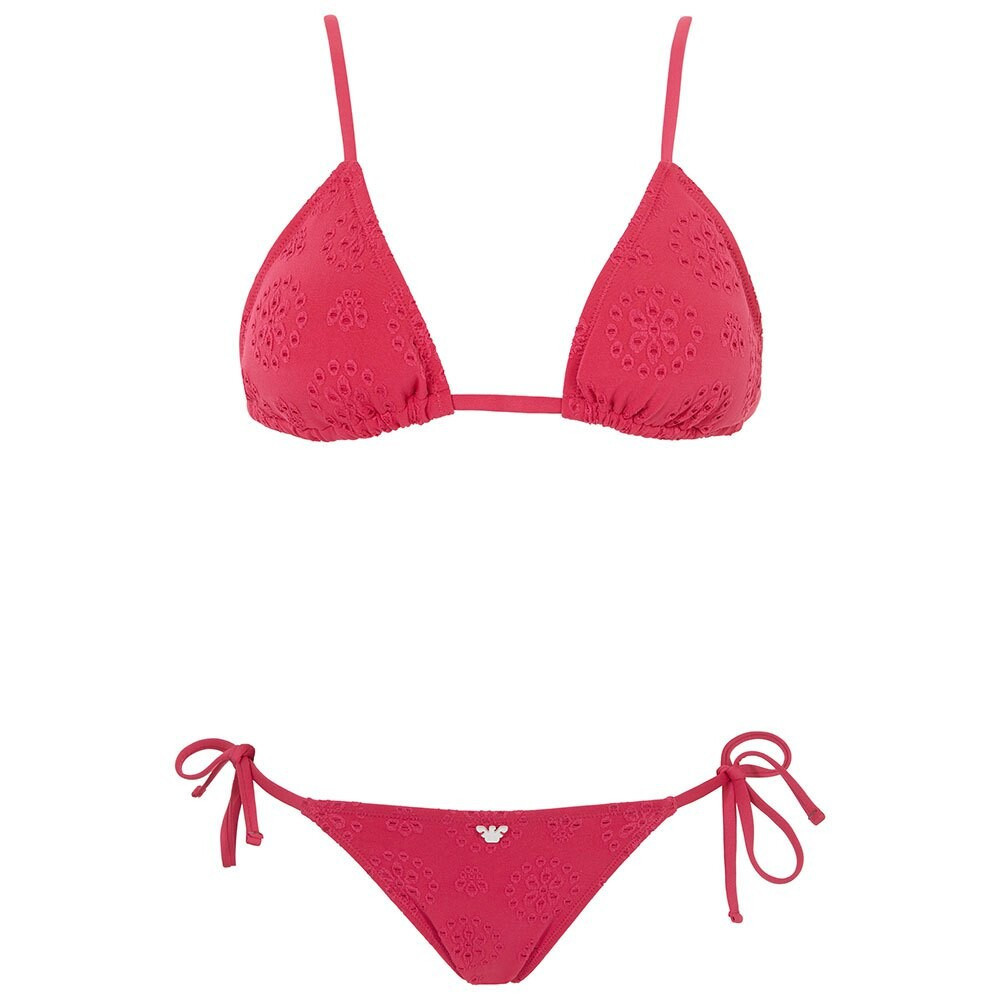 Dámske dvojdielne plavky 262616 4R323 01975 Raspberry - Emporio Armani S