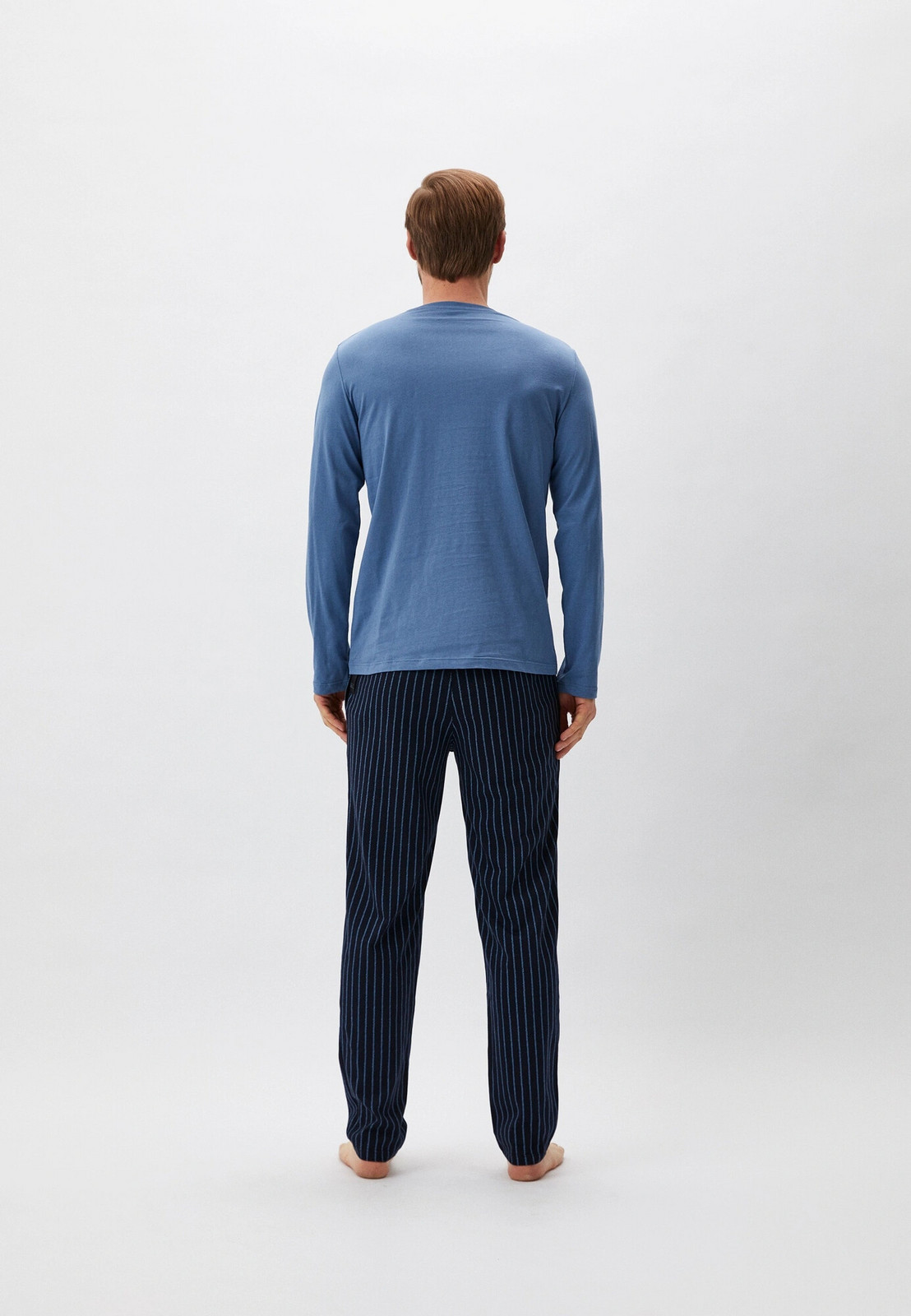 Pánske pyžamo 111791 4R567 61436 tmavomodré - Emporio Armani M