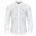 Košele s dlhým rukávom Polo Ralph Lauren  CHEMISE DROITE CUSTOM EN OXFORD LEGER