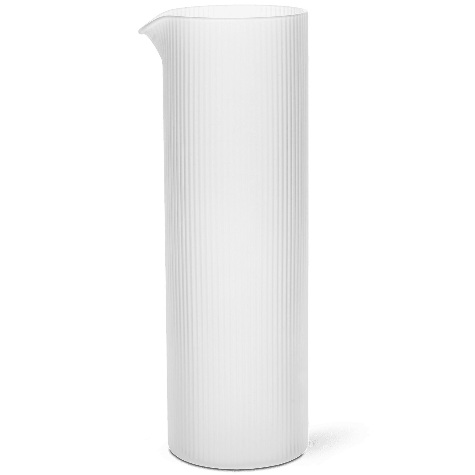 Džbán RIPPLE 1,1 l, biela, sklo, ferm LIVING