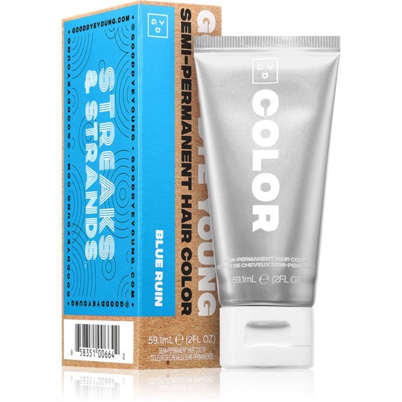 Good Dye Young Semi-Permanent Hair Colour semi-permanentná farba odtieň Blue Ruin 59,1 ml