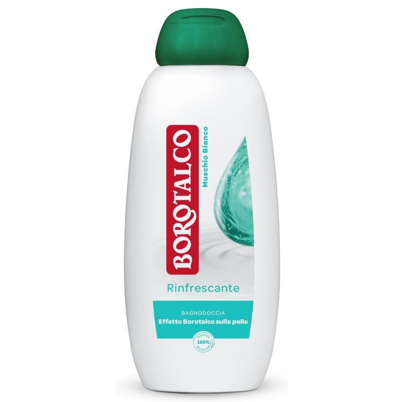 Borotalco Borotalco-Rinfrescante Muschio Bianco  sprchový gél 450ml