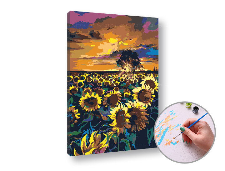 Maľovanie podľa čísel SUNBOW | medium difficulty