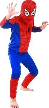 Aga4Kids Detský kostým Spiderman L, 130 – 140 cm