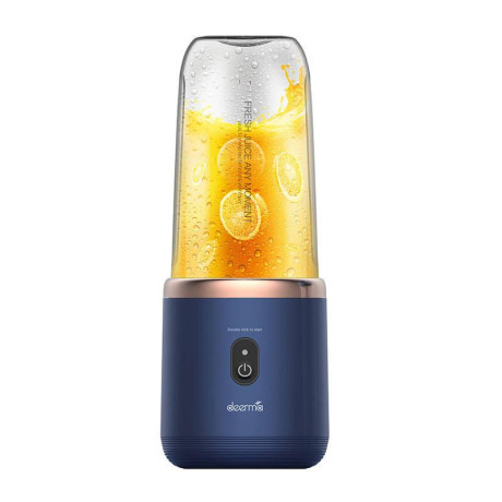 Deerma NU06 bezdrôtový smoothie mixér, modrý (DEM-NU06)