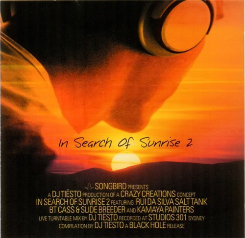 DJ Tiësto, IN SEARCH OF SUNRISE 2, CD