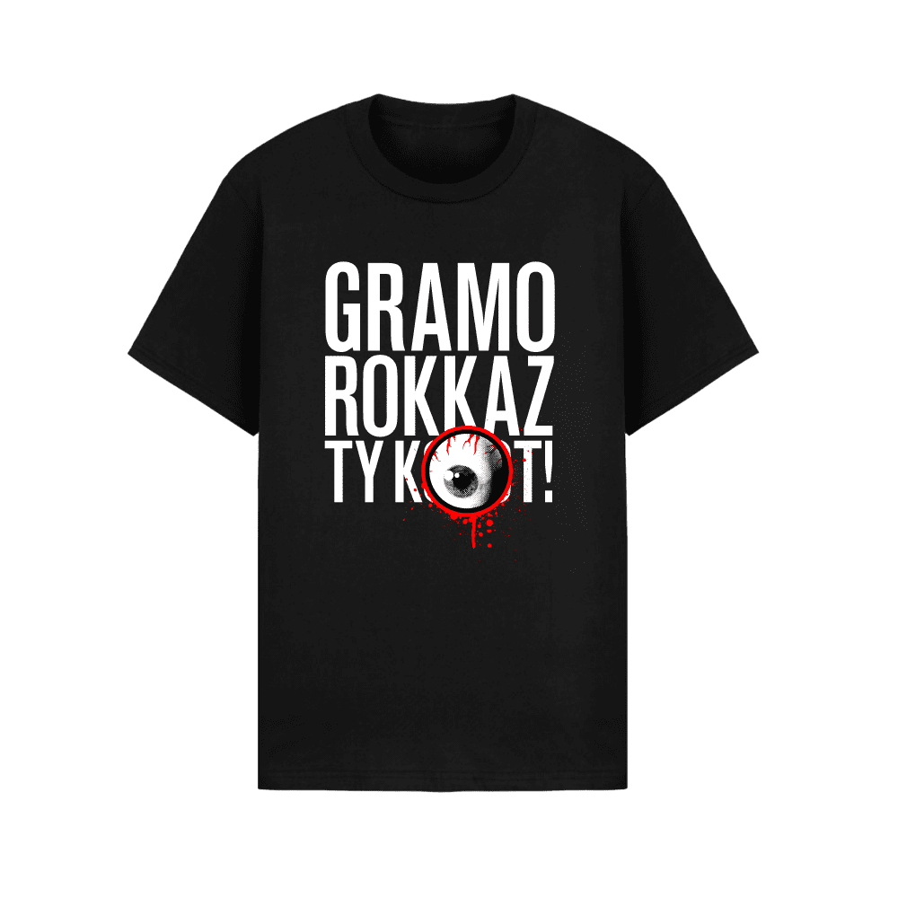 Gramo Rokkaz tričko GR Ty KKT! Čierna S