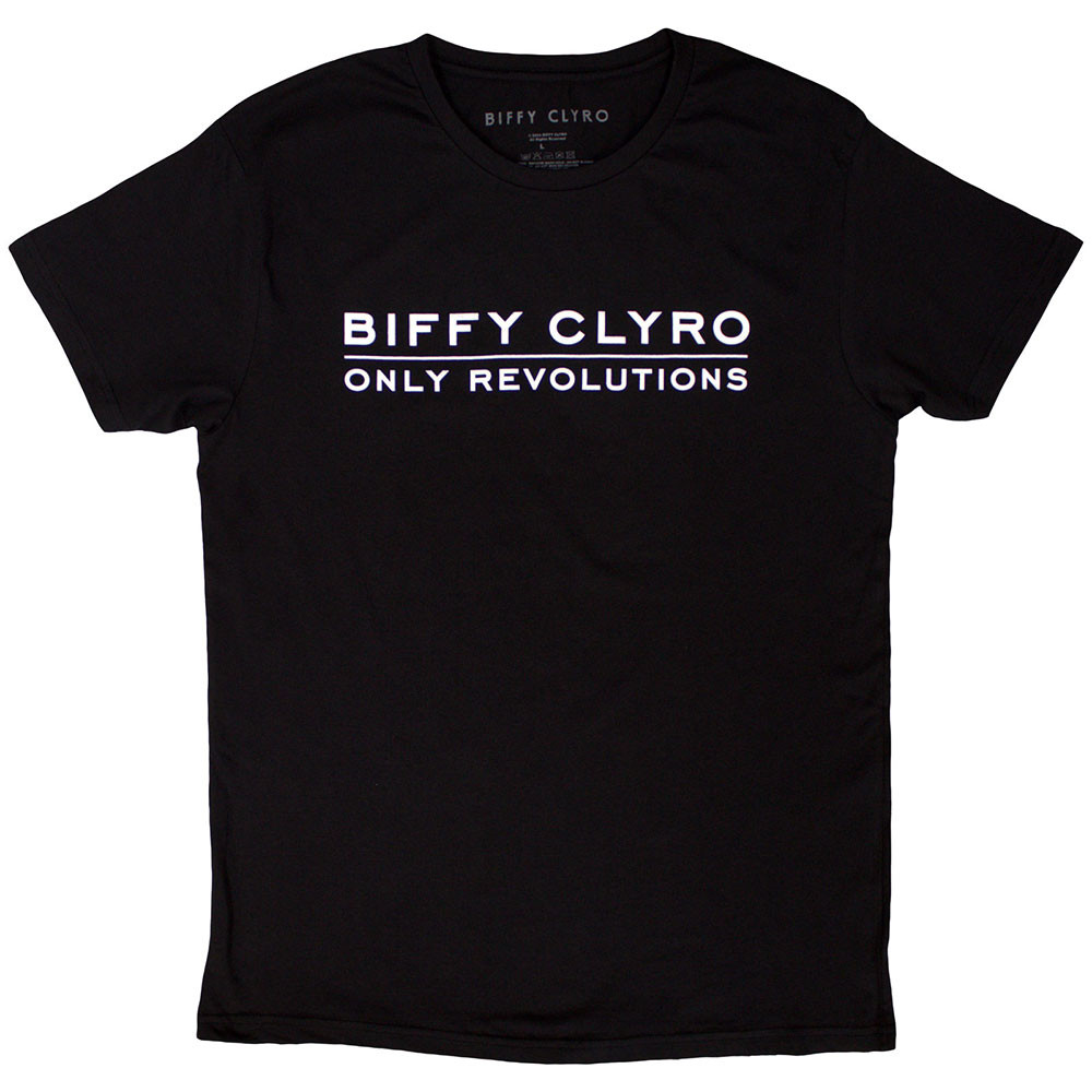 Biffy Clyro tričko Only Revolutions Čierna S