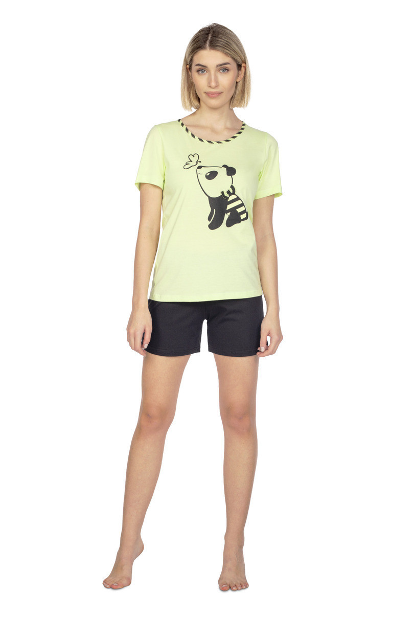 Dámske pyžamo Regina 653 w/r S-XL L24 lehká melanž M