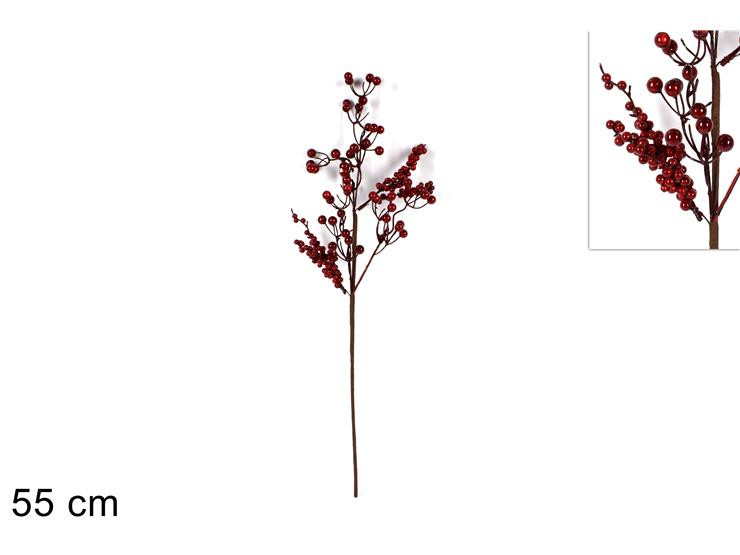 MAKRO - Vetvička vianočná 55cm zápich