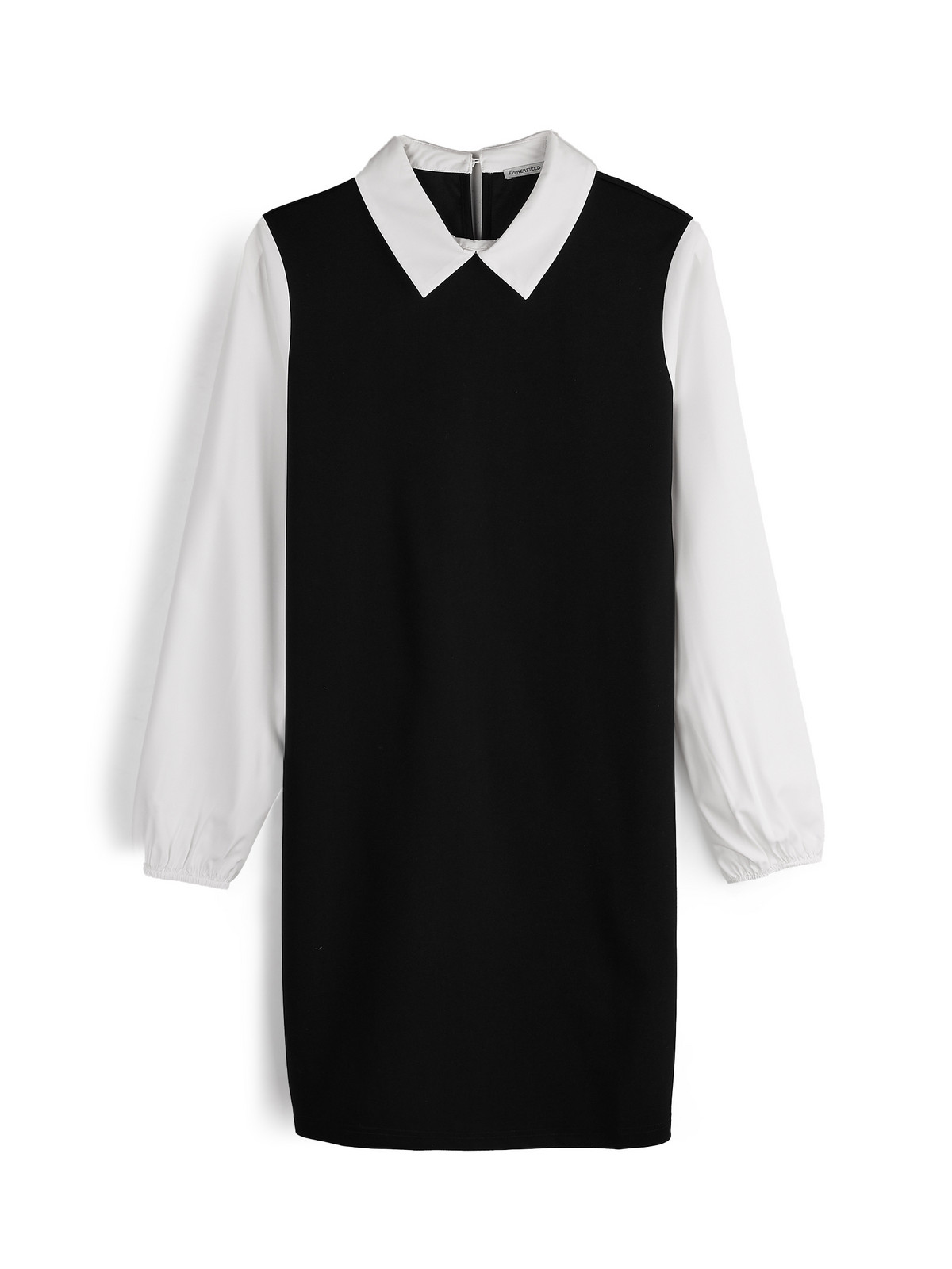 GATE Dámske šaty s košeľovými rukávmi