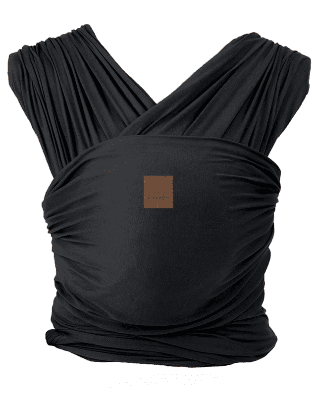 KIKKABOO - Šatka na nosenie detí Isla Black