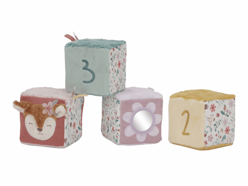 LITTLE DUTCH - Kocky textilné 4 ks Fairy Garden