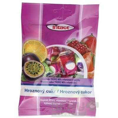 INTACT Hroznový cukor TROPIC MIX 75g