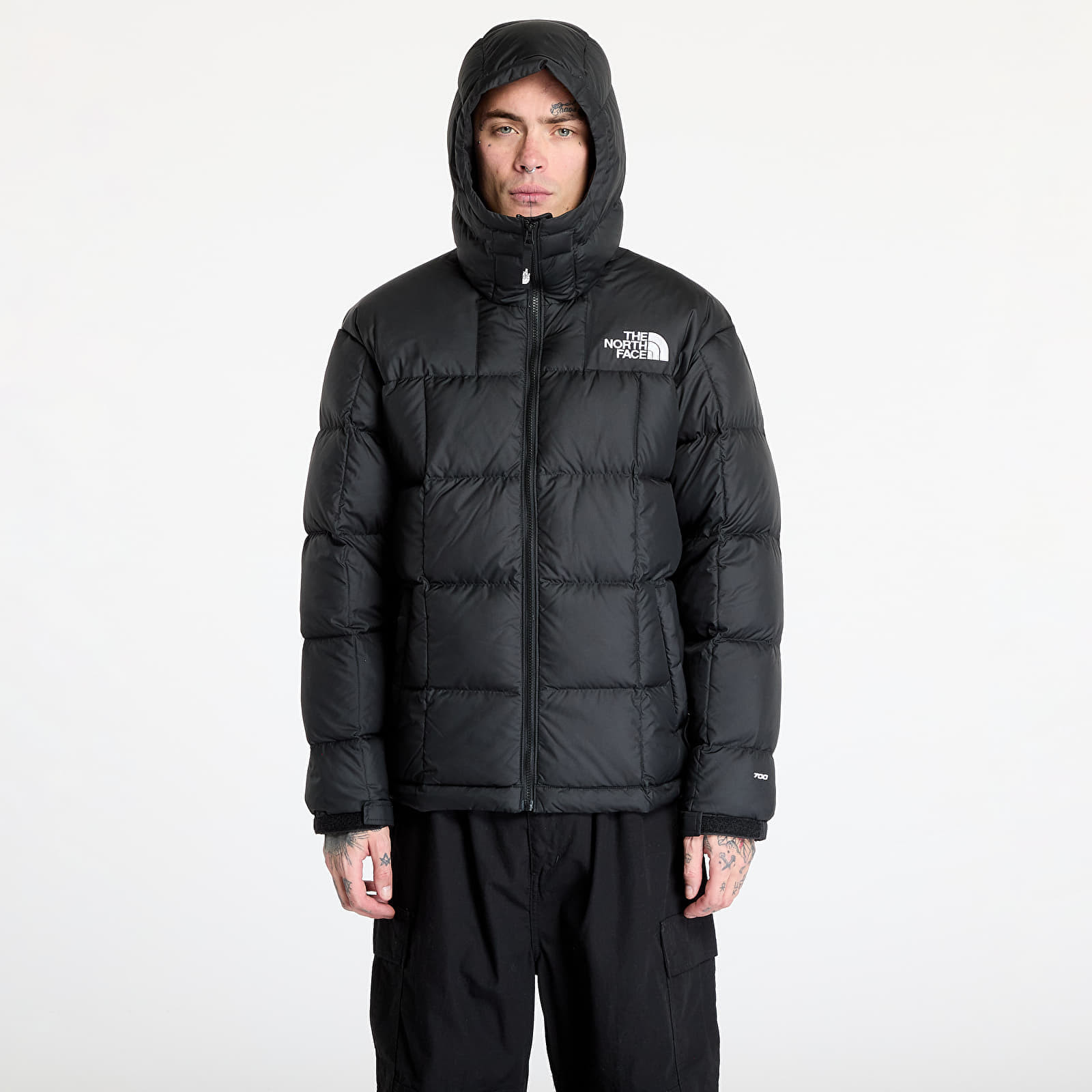 Bunda The North Face Lhotse Hooded Jacket TNF Black L
