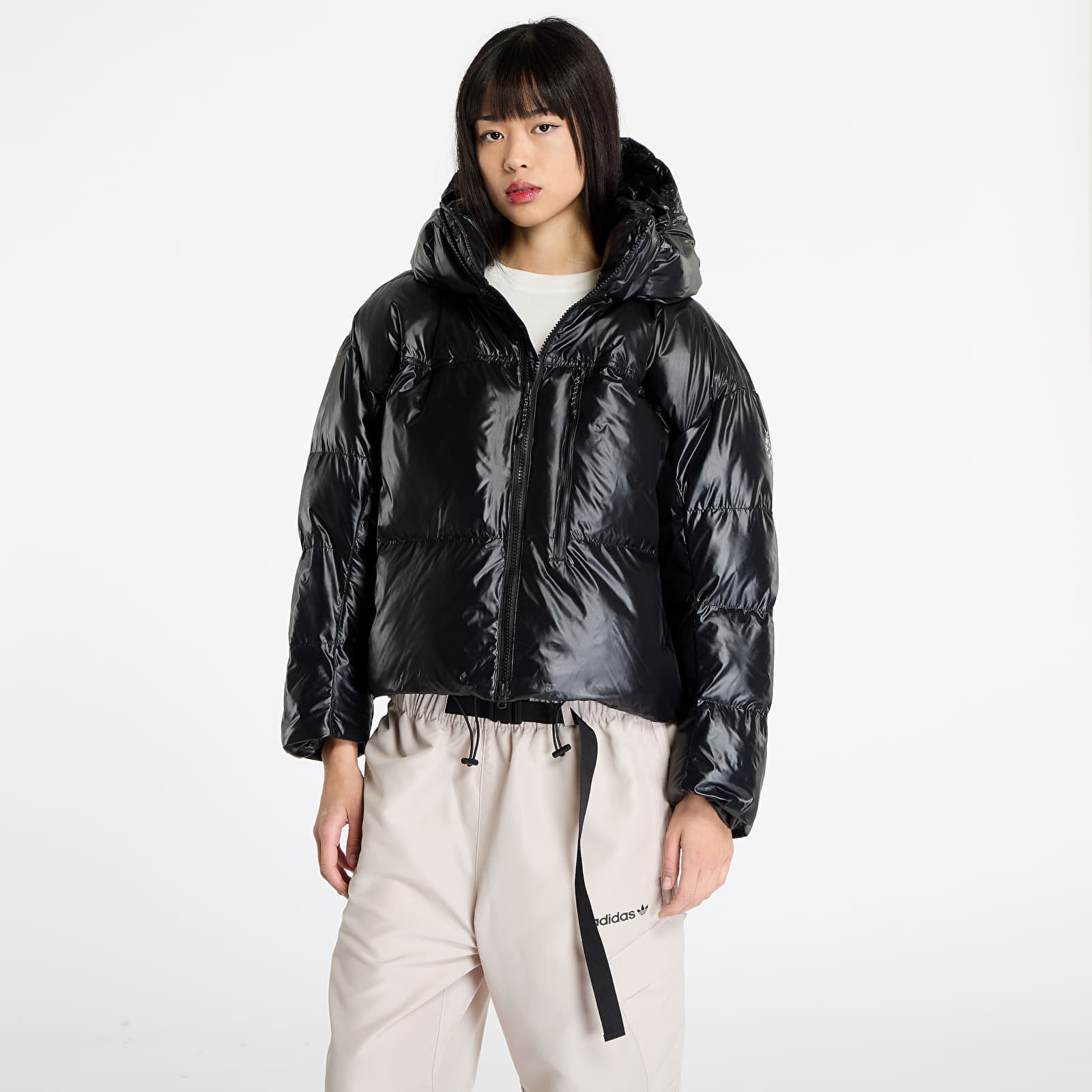 Bunda adidas X Stella McCartney Short Puffer Jacket Black S