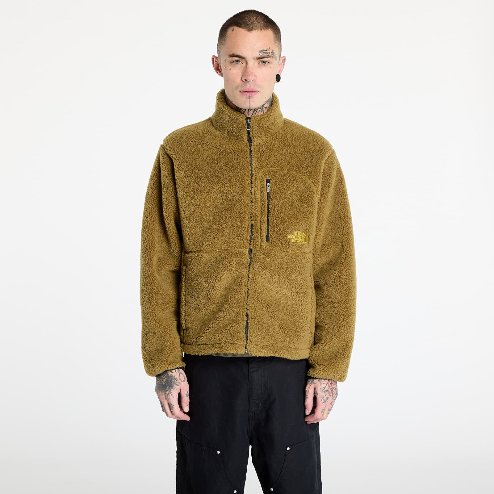 Bunda The North Face M Extreme Pile 2 Fleece Jacket Moss Green S