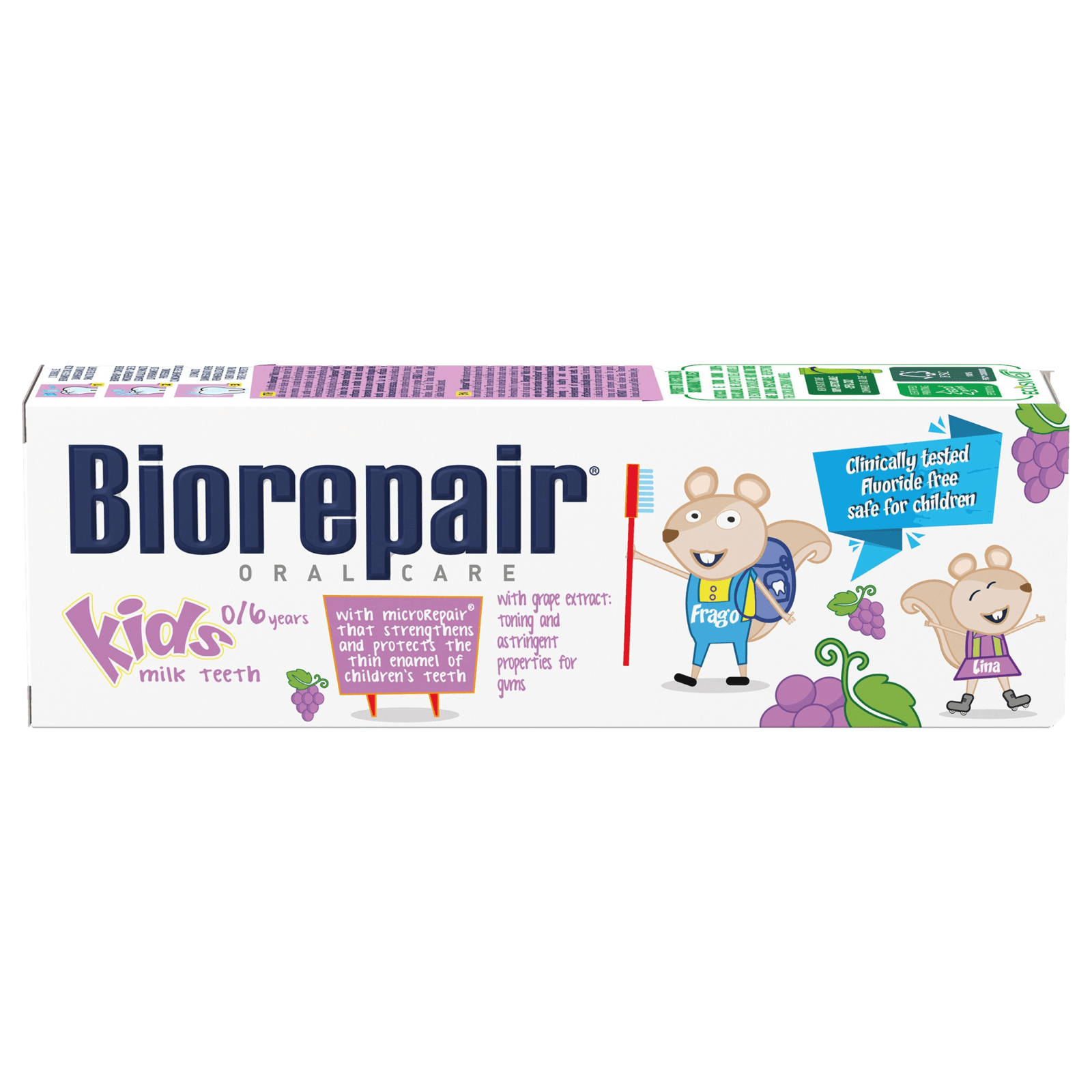BIOREPAIR pasta pre deti 0-6 rokov, hrozno 50 ml