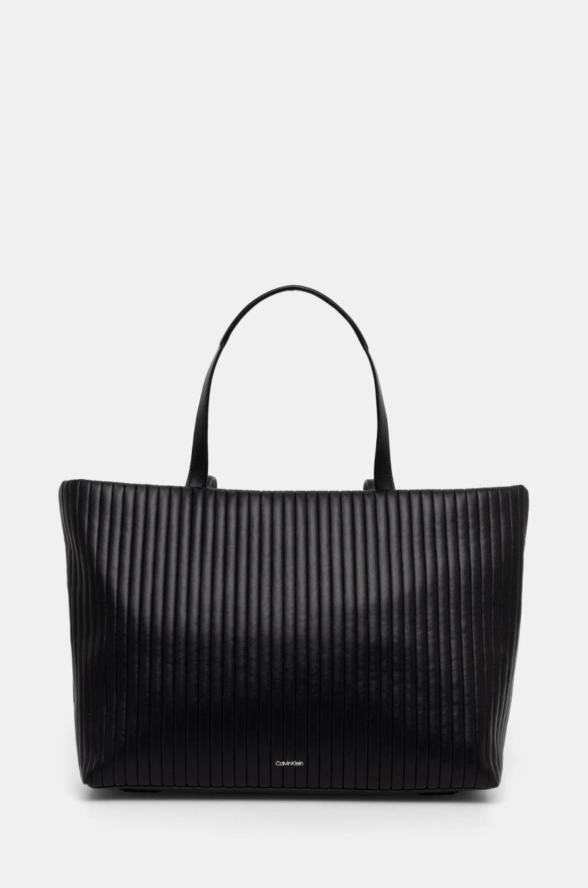 Kabelka Calvin Klein čierna farba, K60K613077