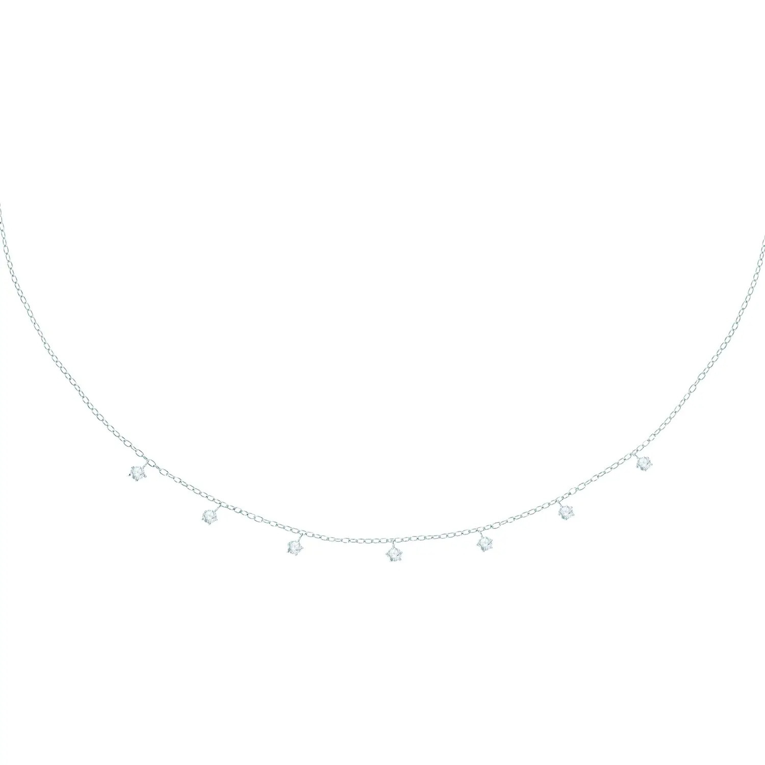 La Petite Story Strieborný náhrdelník s príveskami Silver LPS10AWV34