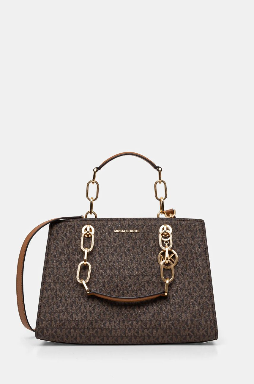 Kabelka MICHAEL Michael Kors hnedá farba, 30S4GCYS2B