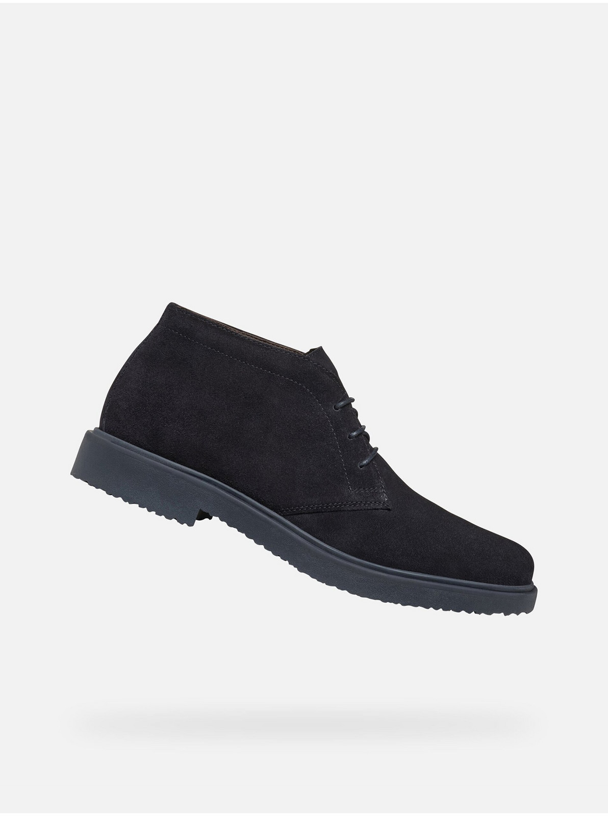 Tmavomodrá pánska členková obuv Geox Massimiano