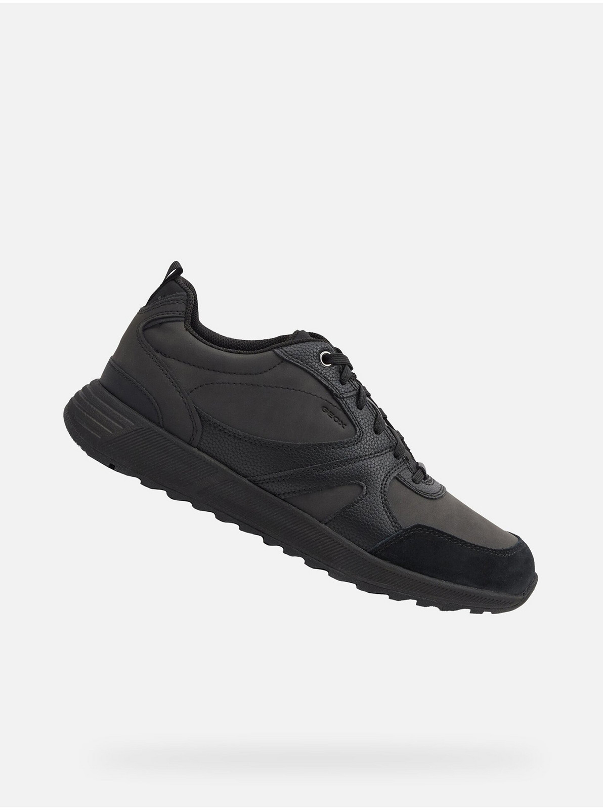 Čierne pánske tenisky Geox Molveno