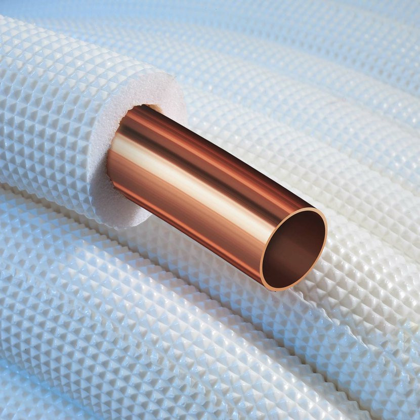 Ideals Izolované Cu potrubie 1/2, steny 0,8 mm