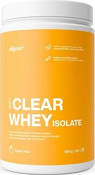 Vilgain Clear Whey Isolate 500 g Peach fuzz