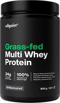 Vilgain Grass-Fed Multi Whey Proteín 900 g Unflavoured