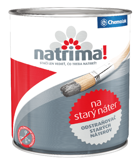 NATRIMA - Syntetický odstraňovač starých náterov (bezfarebný, 0,75 L)