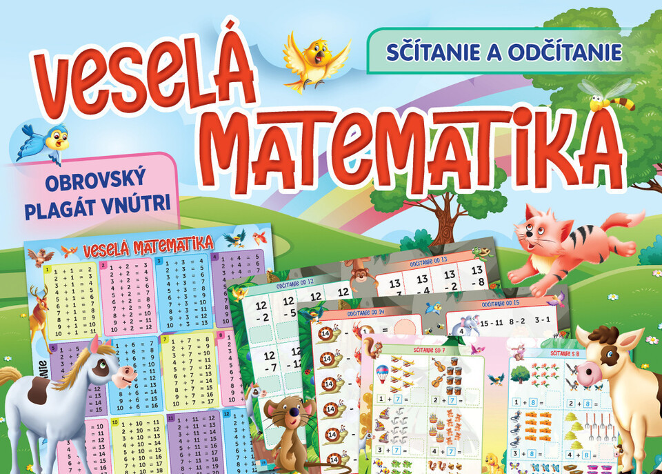 Veselá matematika - sčítanie a odčítanie, 2.vydanie