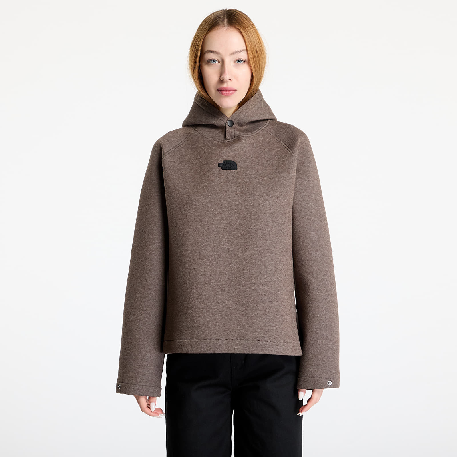 Mikina The North Face W Relaxed Hoodie Smokey Brown S