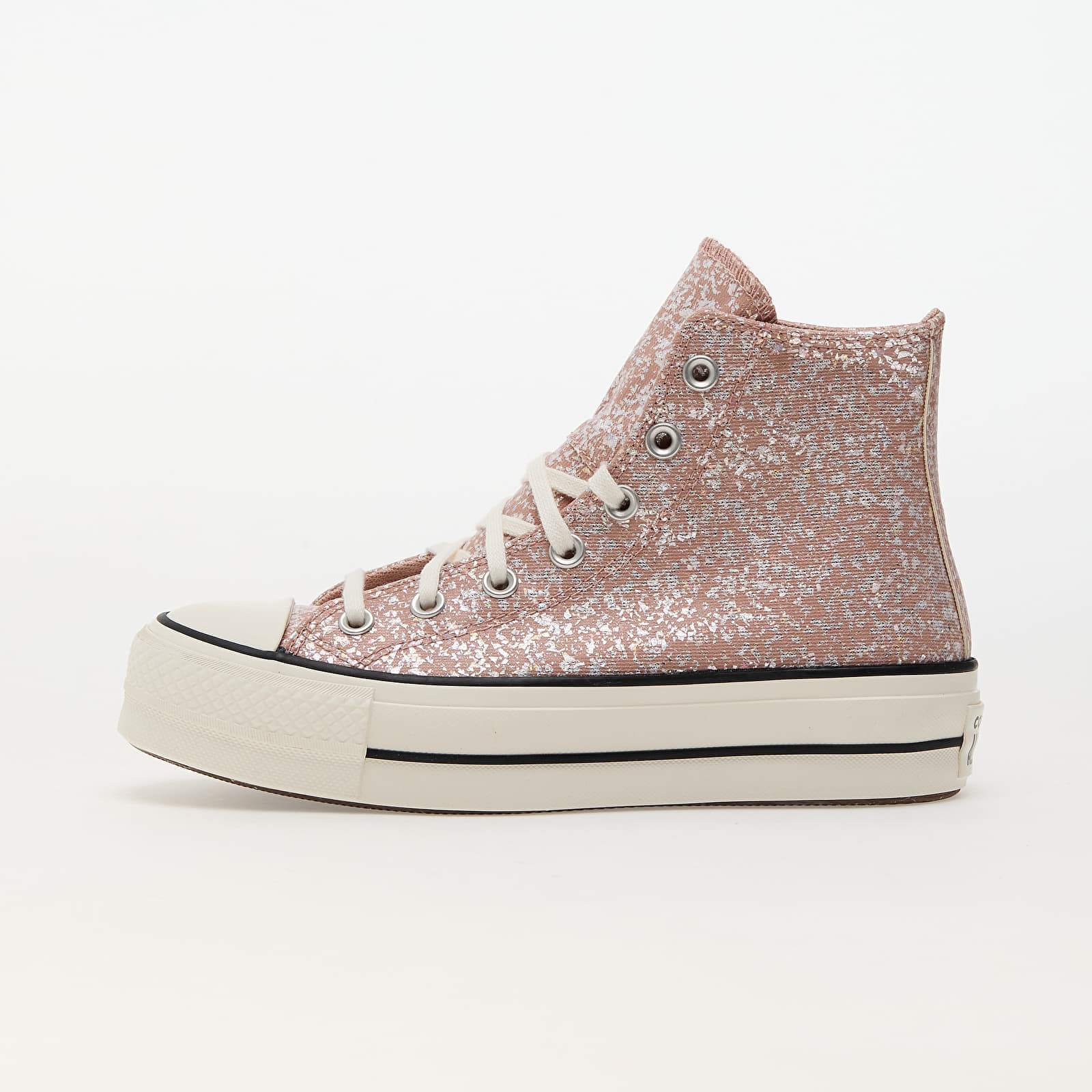 Tenisky Converse Chuck Taylor All Star Lift Platform Glitter Dusty Cinder/ Egret/ Black EUR 35